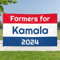 Farmers for Kamala Harris 2024 Huge Banner