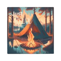 Just Relax | Camping themed  | Digital Art
