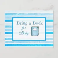 Bring a Book for Baby Baby Shower Card