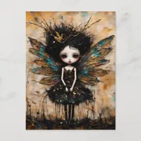 The Little Adorable Fairy With Three Legs Postcard