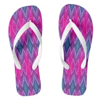 Flip Flops - Kaleidoscope in Pink and Blue