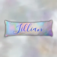 Monogram Name in Blue on Mother Of Pearl |