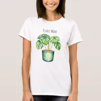 Monstera plant | Plant Mom  T-Shirt