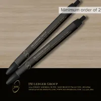 Custom Black Gold Pen Promotional Pen