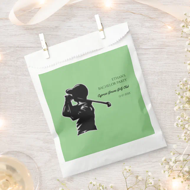 Golf Bachelor Party - Golfing trip Classic Stylish Favor Bag