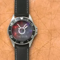 Starfield Taurus Bull Western Zodiac Watch