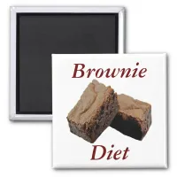 Brownie Diet Magnet