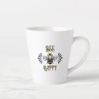 Bee Happy | Vintage Colors Honey Bee Latte Mug