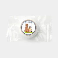Baby Boy and Dog Baseball Themed Baby Shower Life Saver® Mints