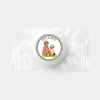 Baby Boy and Dog Baseball Themed Baby Shower Life Saver&#174; Mints