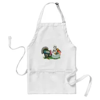 Vintage Ready For Thanksgiving Adult Apron