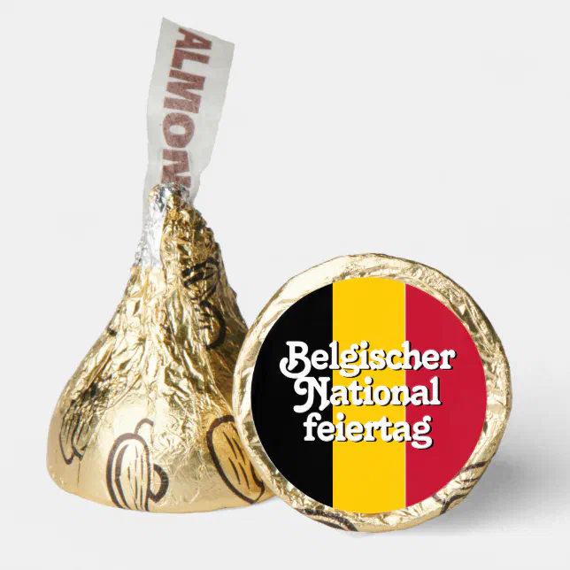 German Belgischer Nationalfeiertag Belgian Flag Hershey&#174;'s Kisses&#174;