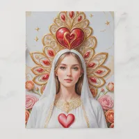 Sacred Heart of Mary Postcard