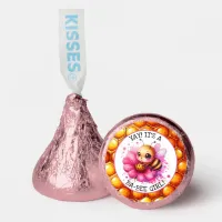 Honey bee themed Girl's Baby Shower Personalized Hershey&#174;'s Kisses&#174;