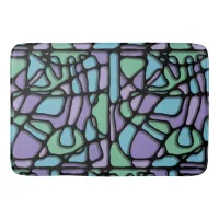 Neuroart Stained Glass Bath Mat