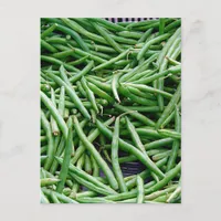 Green Beans Postcard