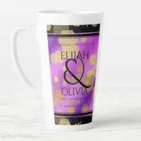 6th 33rd 47th 48th Amethyst Wedding Anniversary Latte Mug