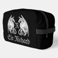 Personalized Winged Dragons Dopp Kit