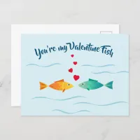 Romantic ocean fish in love