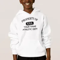 Property of XXL Your Name Hoodie