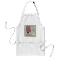 The Toast to Toast Funny Breakfast Cartoon Adult Apron