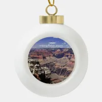 ... Ceramic Ball Christmas Ornament