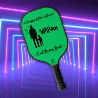 Cool Bonus Dad Happy Father's Day | Pickleball Paddle