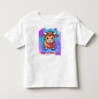 Cute Kawaii Chinese Zodiac Year of the Ox | Toddler T-shirt