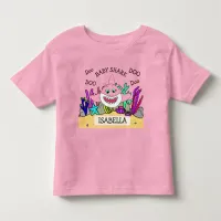 Personalized Baby Shark Baby's Toddler T-shirt