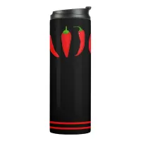 Red Chilli Peppers Thermal Tumbler