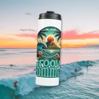 Groovy Summer Thermal Tumbler