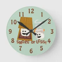 Smore or Less! Round Clock