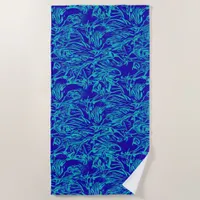 Abstract  beach towel