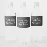 ... Graduation Water Bottle Label