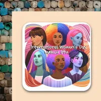 Diverse Women's Day Collage