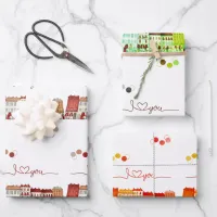 Urban Love Expressions Wrapping Paper Set