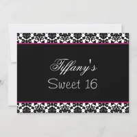 Sweet Sixteen party Invitation