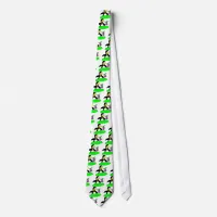 Penguin and Leprechaun Neck Tie