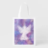 Angel Blessings  Grocery Bag