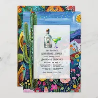 Fiesta "Let's Taco 'bout a Rehearsal Dinner"  Invitation