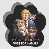 Protect your Pets | Vote for Kamala Car Magnet