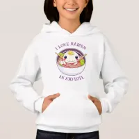 I Love Ramen Axolotl Pun  Hoodie