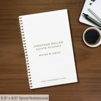 Simple Personalized Notebook