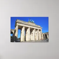 Brandenburg Gate, Berlin, Germany Canvas Print