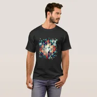 Geometric Minimalism Abstract T-Shirt