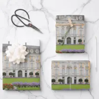 Augustusburg Palace with Flower Garden Wrapping Paper Sheets