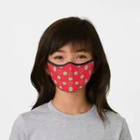 Christmas Holiday Charm Pattern 03 -  Premium Face Mask