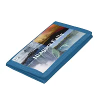 Niagara Falls New York Tri-fold Wallet