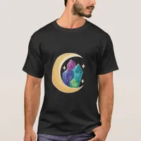 Crystals and Cresent Moon T-Shirt