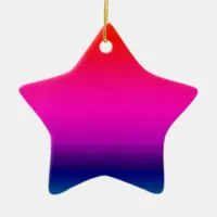 Spectrum of Horizontal Colors - 4 Ceramic Ornament